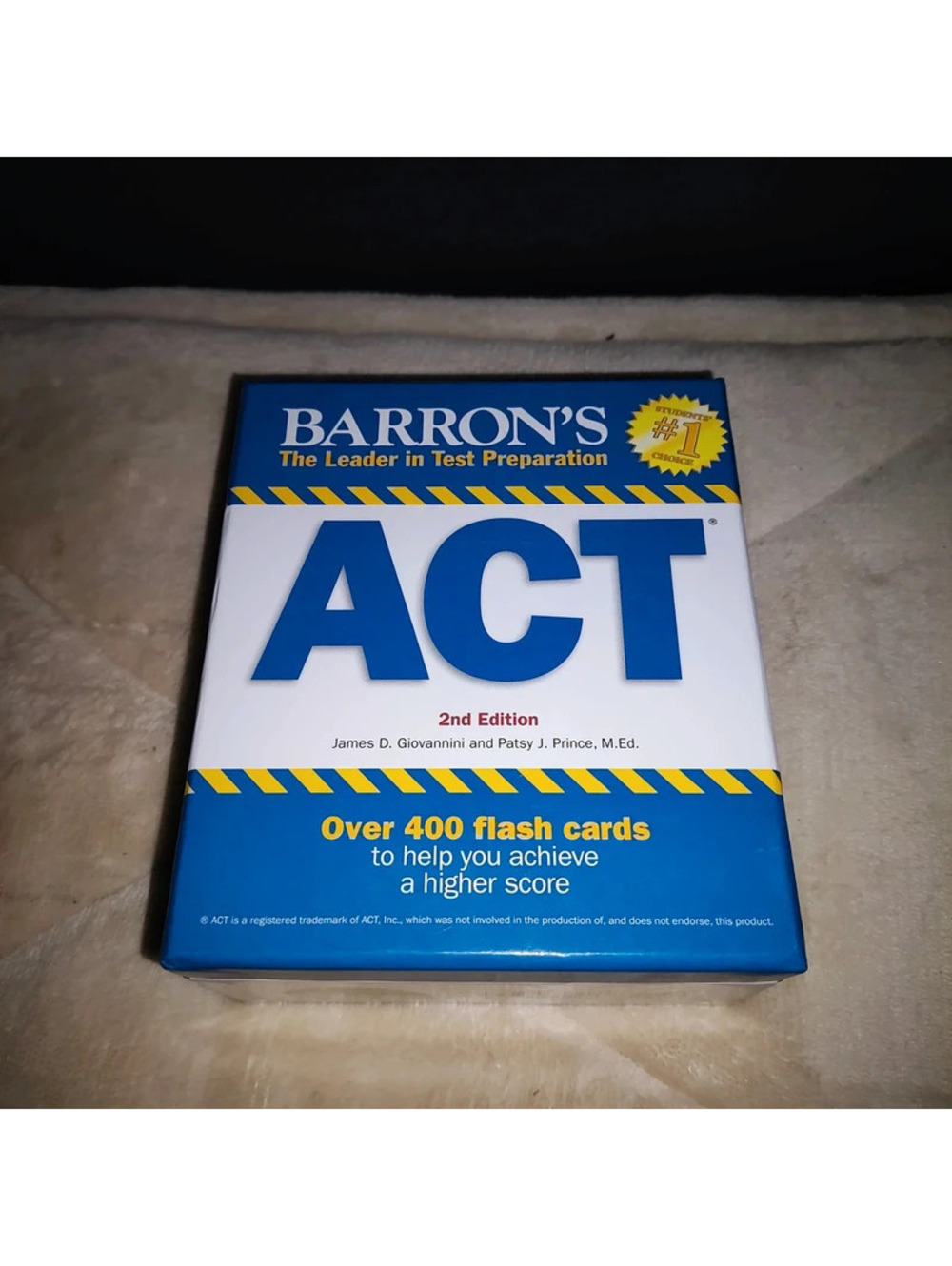 Barron's ACT Flash Cards